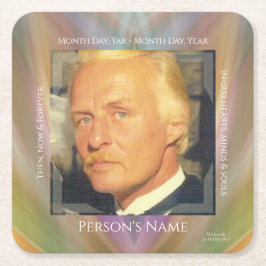 メモリアルコカスタマイズースターユー – HAMbyWG スクエアペーパーコースター