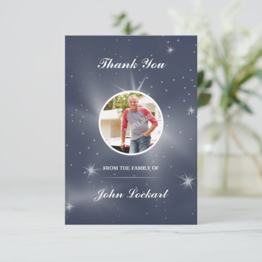 メモリアルサンキューカード 招待状 (スタンド正面)