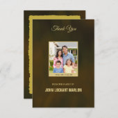 メモリアルサンキューフォトカード サンキューカード (正面/裏面)