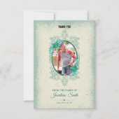 メモリアルサンキューフォトカード 招待状 (正面)