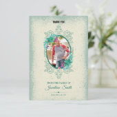 メモリアルサンキューフォトカード 招待状 (スタンド正面)