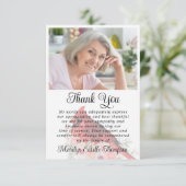 メモリアルサンキュー(鳥)ショウジョウコウカンチョウ2写真詩引用文 サンキューカード (スタンド正面)