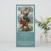 メモリアルサンクリストファー葬儀サンキューカード (スタンド正面)