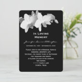 メモリアルサービスのお知らせ – 蘭 招待状 (スタンド正面)