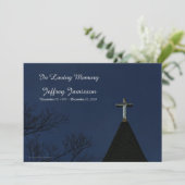 メモリアルサービスオールドウッドクロス招待状 プログラム (スタンド正面)