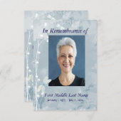 メモリアルサービスドラゴンフライカスタム 招待状 (正面/裏面)