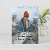 メモリアルサービス招待状デザートマウンテントレイルウォーク 招待状 (スタンド正面)