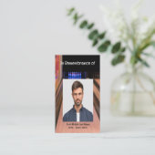 メモリアルサービス招待状ボーリングレーンボウリングをする人、 クリケットの投手 名刺 (スタンド正面)