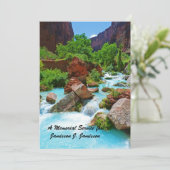 メモリアルサービス,ターコイズストリーム,赤い岩 招待状 (スタンド正面)