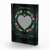 メモリアルサービス,写真ハートの愛の記憶 フォトブロック (右)