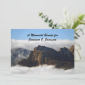 メモリアルサービス、星雲のお祝い生活 招待状 (スタンド正面)