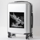 メモリアルステッカー シール (スーツケース)