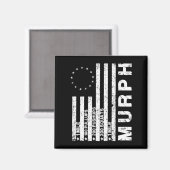 メモリアルダイ Murph ワークアウトチャレンジ ベツシーローズFL マグネット (正面/裏面)