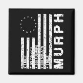 メモリアルダイ Murph ワークアウトチャレンジ ベツシーローズFL マグネット (正面)