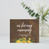 メモリアルテーブル素朴陳列棚結婚の標識 (スタンド正面)