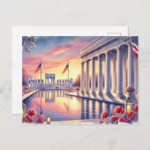 メモリアルデイ、アメリカ ポストカード (正面/裏面)