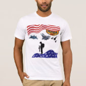 メモリアルデイ ホワイト Tシャツ (正面)