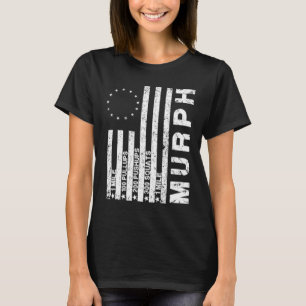 メモリアルデイ マーフ トレーニング チャレンジ ベッツィ ローズ フロリダ Tシャツ