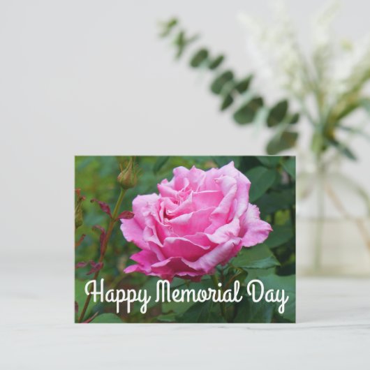 メモリアルデーおめでとう - メモリアルデーローズ＃2 ポストカード (スタンド正面)
