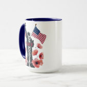 メモリアルデーお祝い マグカップ (正面左)