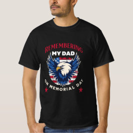 メモリアルデーに父を偲ぶ Tシャツ