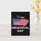 メモリアルデーのエレガントなデザインおめでとうございます カード (黄色い花)