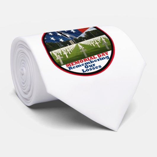 メモリアルデーのタイ ネクタイ (ロール)