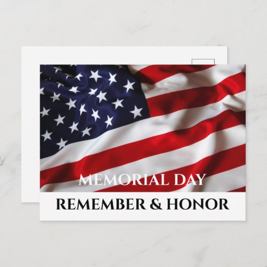 メモリアルデーのポストカード ポストカード (正面/裏面)