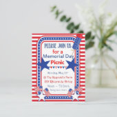 メモリアルデーの招待状 招待状 (スタンド正面)