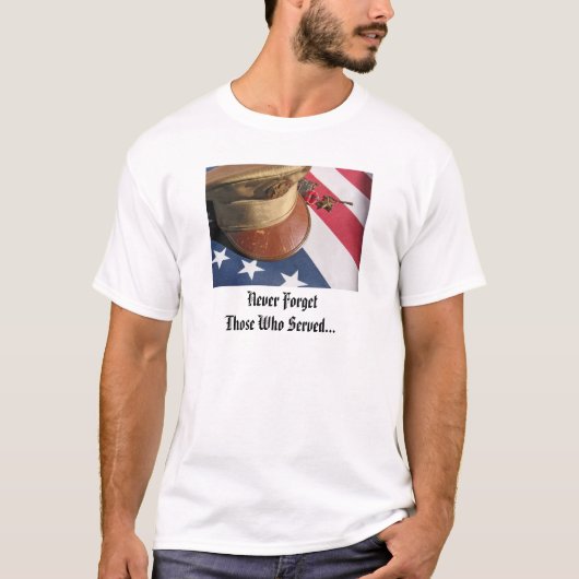 メモリアルデーの記念する英雄のTシャツ Tシャツ (正面)