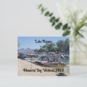 メモリアルデーウィークエンドインハバスレイク シーズンポストカード (スタンド正面)