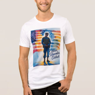 メモリアルデーエヴォーキングオナーウィメンズTシャツ トライブレンドTシャツ