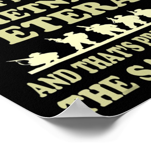 メモリアルデーギフト退役軍人デイベトナム退役軍人 ポスター (角)