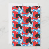 メモリアルデースター抽象芸術調理師アウトパーティー 招待状 (裏面)