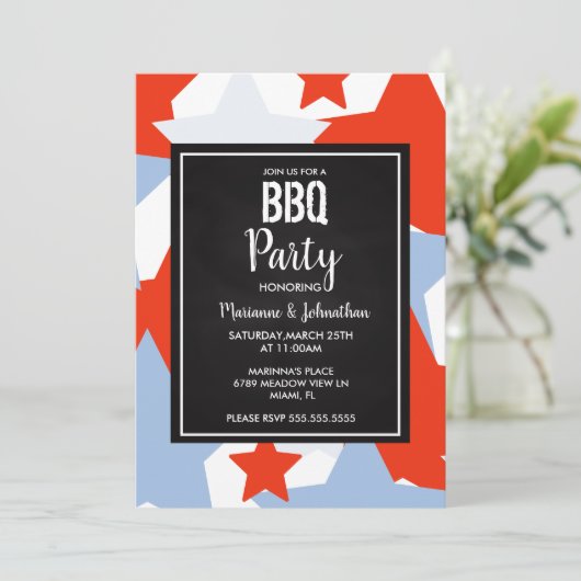 メモリアルデースター調理師アウトパーティーグリル 招待状 (スタンド正面)