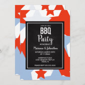 メモリアルデースター調理師アウトパーティーグリル 招待状 (正面/裏面)
