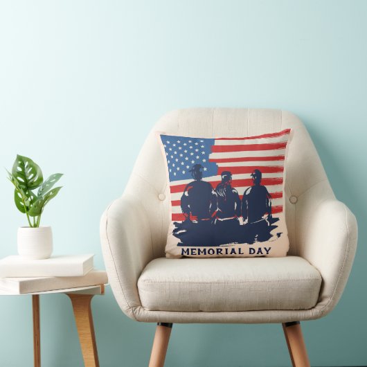 メモリアルデーバーベキューパーティー クッション (椅子)
