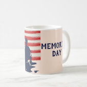 メモリアルデーバーベキューパーティー コーヒーマグカップ (正面右)