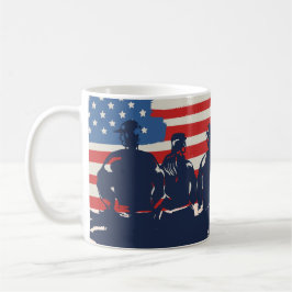 メモリアルデーバーベキューパーティー コーヒーマグカップ