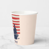 メモリアルデーバーベキューパーティー 紙コップ (左)