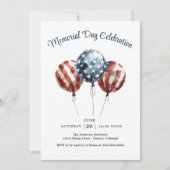 メモリアルデーパーティー 招待状 (正面)