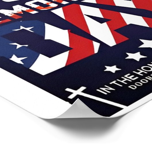 メモリアルデーヒーローのポスター ポスター (角)