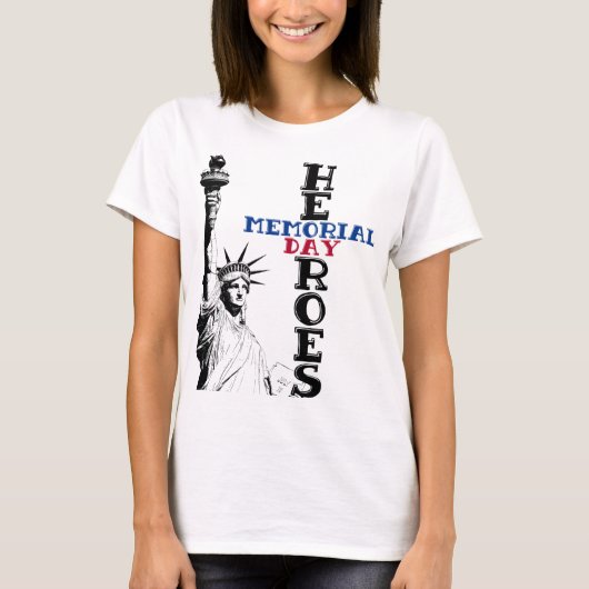 メモリアルデーヒーロー Tシャツ (正面)