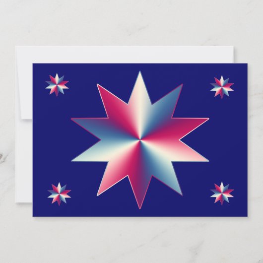 メモリアルデーピクニック 招待状 (正面)