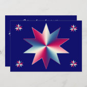 メモリアルデーピクニック 招待状 (正面/裏面)