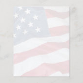 メモリアルデーフラッグ落ちたクックアウトの記憶 チラシ (裏面)