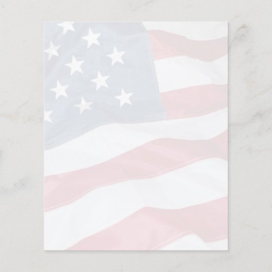 メモリアルデーフラッグ落ちたクックアウトの記憶 チラシ (裏面)