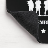 メモリアルデーホーンオナー軍隊軍トライスト マウスパッド (コーナー)