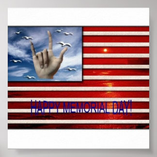 メモリアルデーポスター ポスター
