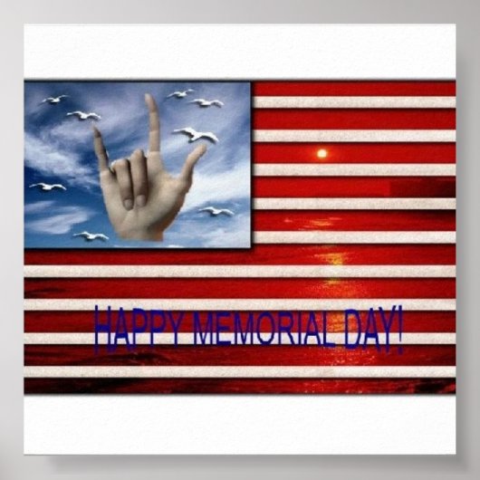 メモリアルデーポスター ポスター (正面)